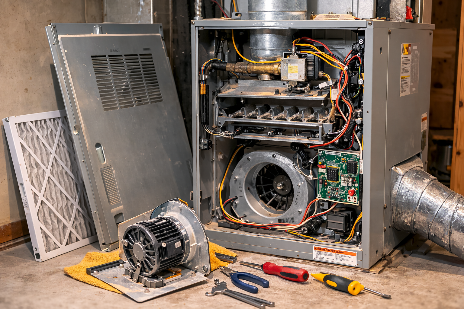 Heating repair service